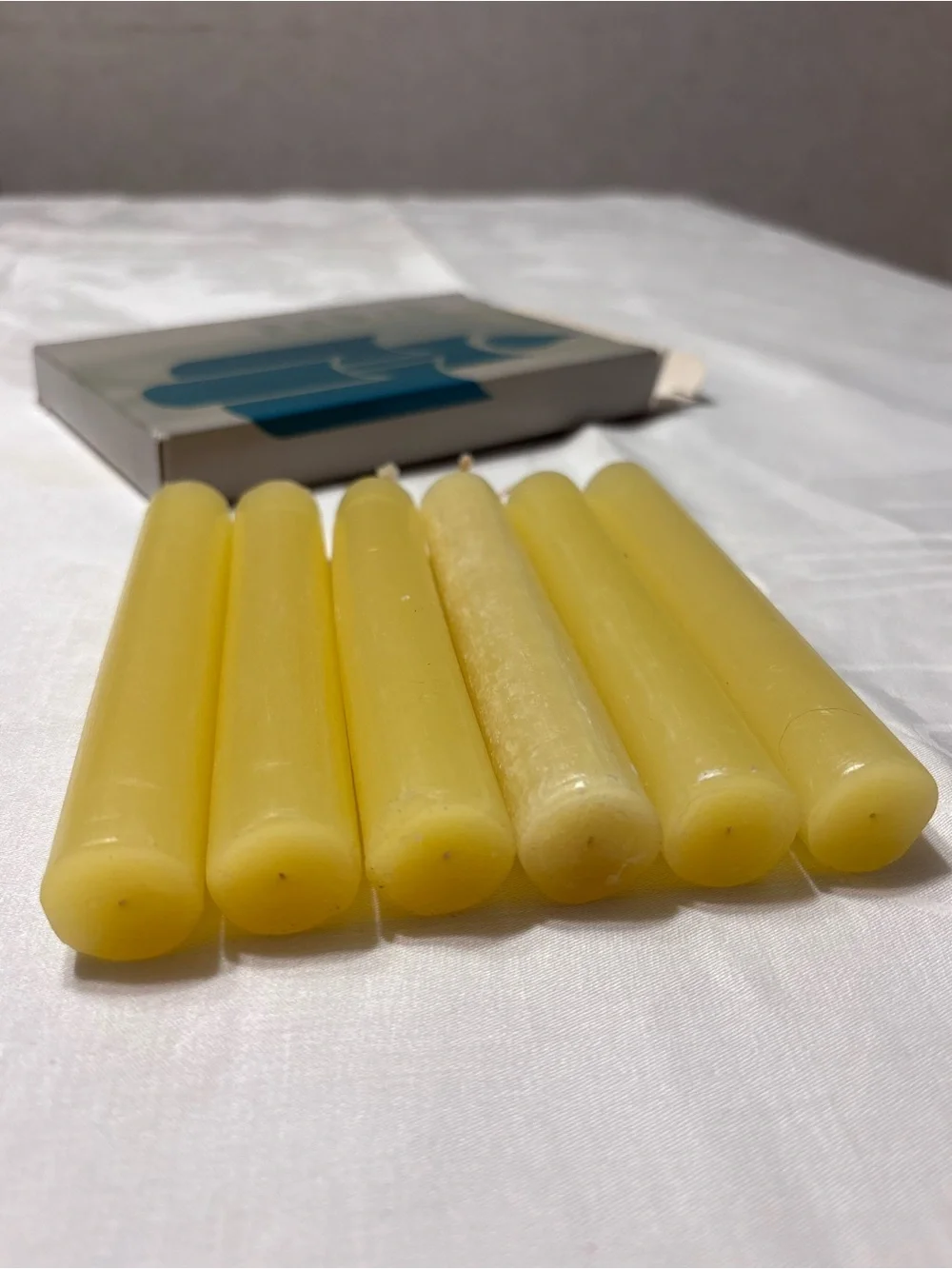 Vintage PartyLite A0211 Spiced Vanilla Utility Candle Refills – Set of 6